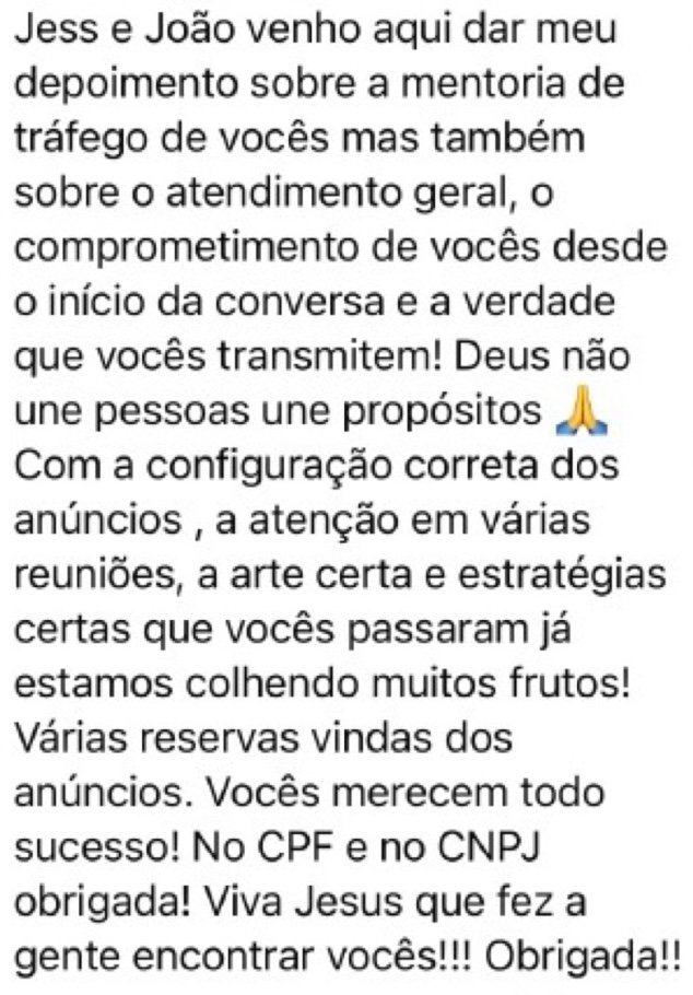 Depoimento de aluno do Método R.eserva sobre profissionalização da hospedagem