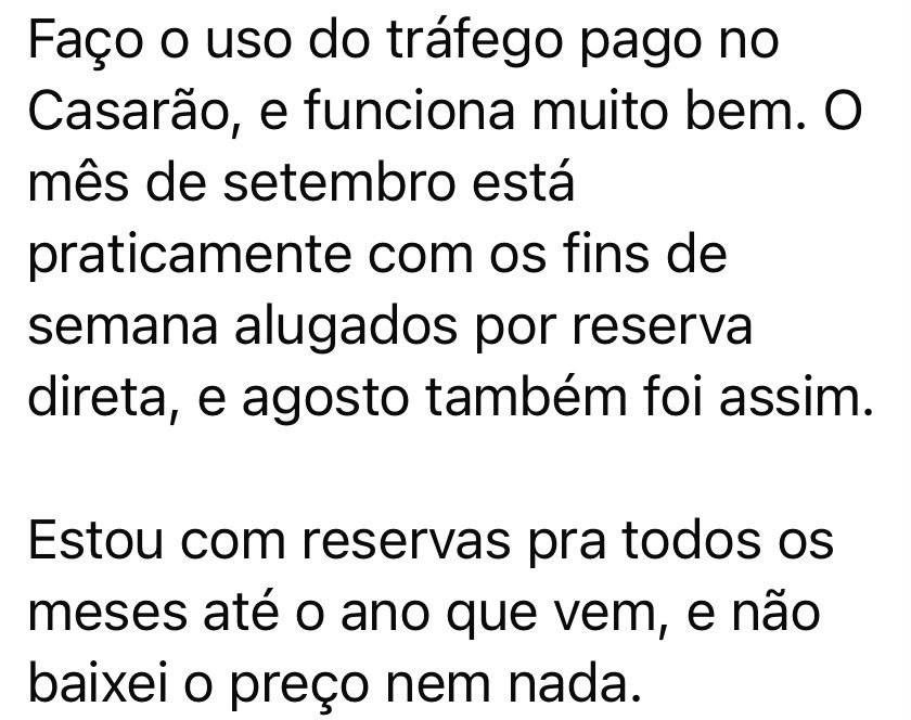 Depoimento de aluno do Método R.eserva sobre profissionalização da hospedagem